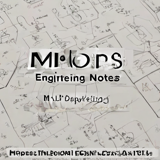 MLOPs | ML Engineering Notes